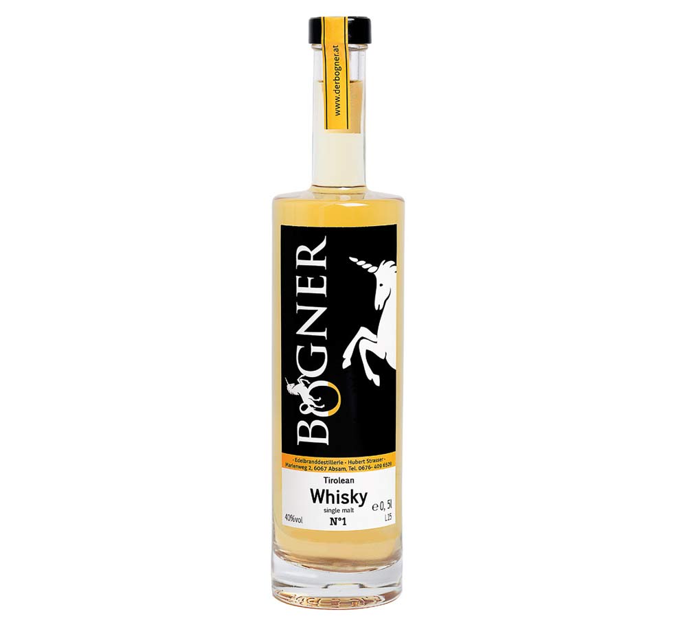 Tiroler Whisky von Der Bogner in Absam 